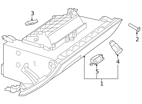 Glove Box for 2025 Mercedes-Benz GLB250 #0