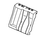 82527TGVA21 - Body: Seat Back Pad for Acura Image