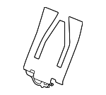 82124TGVA81 - Body: Seat Back Heater for Acura Image