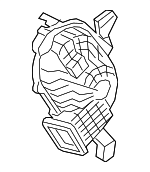 LJ7Z18808BB - Body: Woofer for Lincoln: Corsair Image