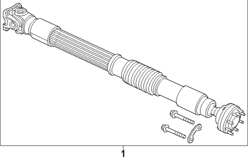 Drive Shaft for 2018 Jeep Wrangler JK #2
