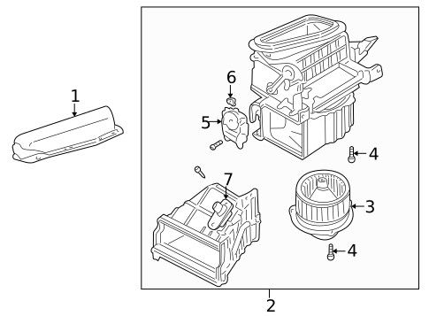 Blower Motor & Fan for 2004 Dodge Stratus #0