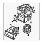 MR360354 - HVAC: Blower Assembly for Chrysler: Sebring | Dodge: Stratus Image