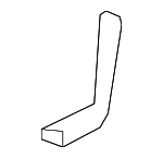 17520S5A931 - Fuel System: Heat Shield Stay for Acura Image