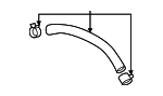 25422JI100 - Cooling System: Return Hose for Hyundai Image