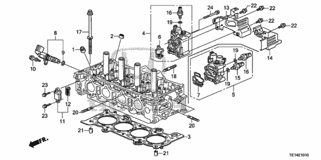 Spool Valve (L4) for 2012 Honda Accord #0