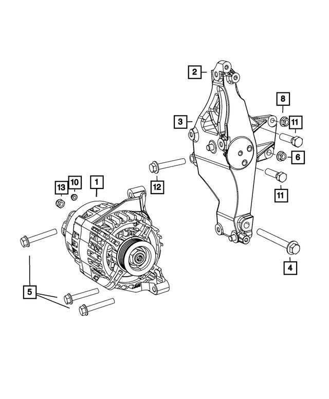 R6029579AB - Electrical: Engine Generator, Remanufactured for Fiat: 500 Image