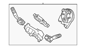 GB5Z3F791CB - Steering: OEM Steering Wheel Clock Spring Housing Assembly for Ford Image