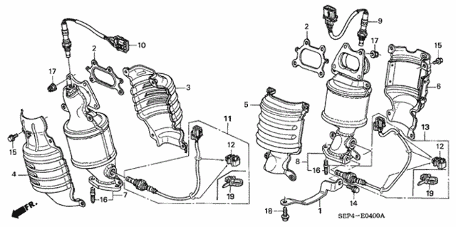 Converter for 2004 Acura TL #0