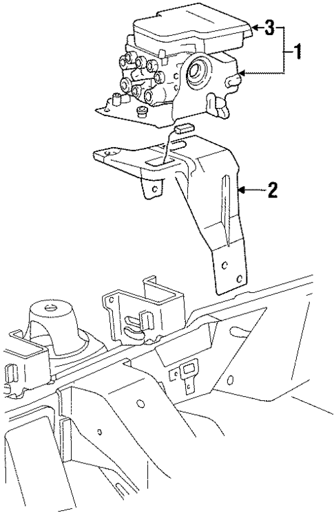 Anti-Lock Brakes for 1999 Lincoln Navigator #2