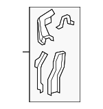 5320206130 - Body: Upper Support for Toyota Image image