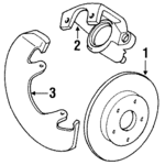 52008184AB - : Rotor for Mopar Image