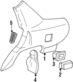 12539962 - Body: Quarter Panel for Buick: LeSabre Image