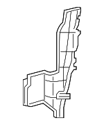 1659337050 - Body: 2016-2018 Toyota - Air Deflector for Scion: iM | Toyota: Corolla iM Image