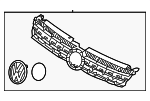 7P6853651AZLL - Body: Grille for Volkswagen: Touareg Image