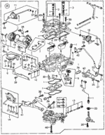16100PA6693 - : Carburetor Assembly for Honda Image