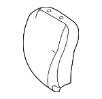 7155112C90 - Body: Seat Back Pad for Toyota: Corolla Image