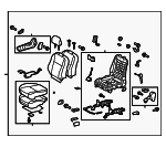 7110012R60E2 - : Seat Assembly for Toyota Image