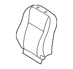 710730Z380B2 - : Seat Back Cover for Toyota: Corolla Image