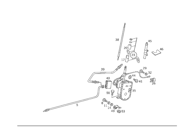 1248201215 - Electrical System: Line for Mercedes-Benz Image image