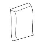 9106900400 - Body: Molding for Mercedes-Benz Image