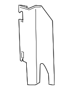 20944511 - Cooling System: Side Air Baffle for GM Image image