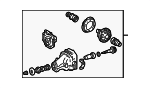 4111021071 - : Differential Assembly for Lexus: RX330, RX350 Image