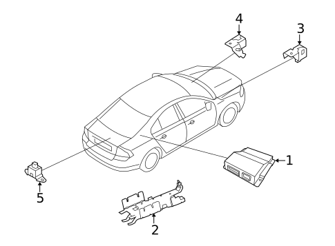 Ride Control Components for 2013 Volvo XC60 #0