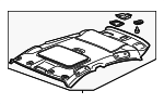 83200T7WA61ZA - : Lining Assembly, Roof *NH882L* (Sunroof) (Platinum Gray) for Honda: HR-V Image