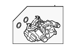 11539896578 - Belts &amp; Cooling: Engine Coolant Thermostat Kit for BMW Image