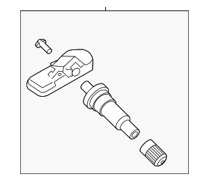 52940AY300 - : Tire Pressure Sensor for Hyundai: Santa Fe Image