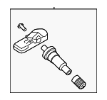 52940AY300 - : Tire Pressure Sensor for Hyundai: Santa Fe Image