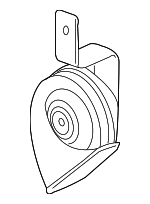 84501955 - Electrical: Low Note Horn for Chevrolet: Caprice | Pontiac: G8 Image