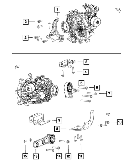 Mounting and Skid Plate for 2019 Fiat 500 #3