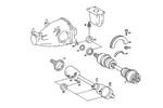 1073570147 - Rear Axle: Counterbalance Weight for Mercedes-Benz Image
