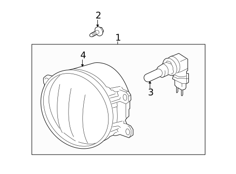 Fog Lamps for 2014 Toyota Venza #0