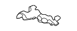 2328310700 - Body: Seal for Mercedes-Benz Image