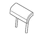 89705K5010WDE - Body: Headrest, Center for Hyundai Image