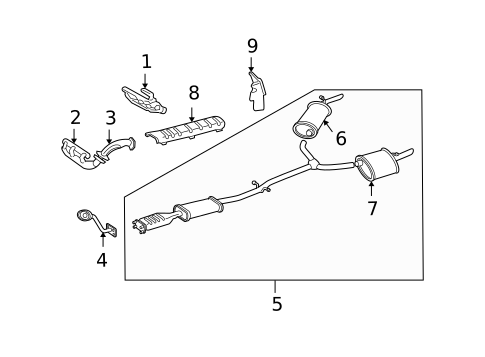 Exhaust Manifold for 2001 Buick Park Avenue #0