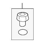4M0941141 - Electrical: Adjust Screw for Audi: e-tron GT, Q7, Q8, RS Q8, SQ7, SQ8 Image