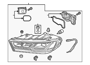 4M0941773E - : Composite Assembly for Audi: Q7 Image