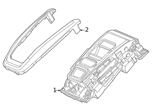 Instrument Panel Components for 2021 Honda CR-V #2