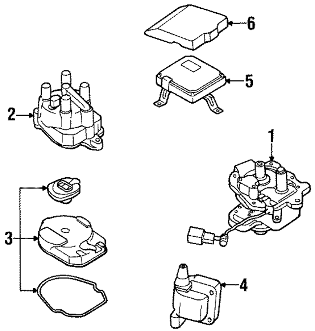221001S704RE - : Distributor for Nissan Image
