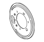 18044589 - Brakes: Backing Plate for GM Image