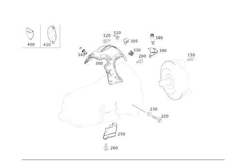 Detachable Transmission Parts, Oil Filler Pipe for 2015 Mercedes-Benz GL350 #0
