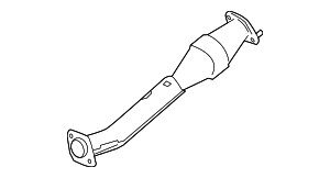 20020ZP50A - : Front Pipe for Nissan: Frontier, Pathfinder, Xterra Image