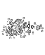 6101526 - Transfer Case and Power Transfer Unit: Hex Flange Head Bolt, Mounting for Mopar Image