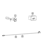 68322813AD - Electrical: Hub Media Center for Ram: 1500, 1500 Classic, 2500, 3500 Image