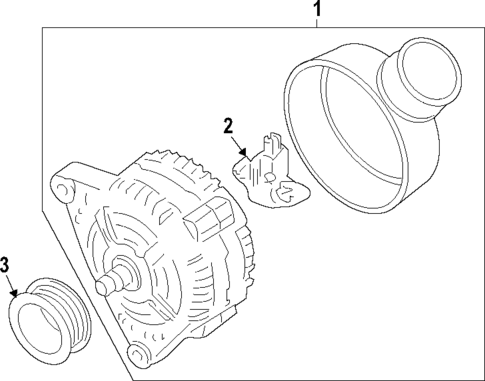 Alternator for 2007 Audi A4 Quattro #1