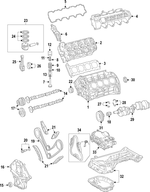 Oil Pan for 2010 Mercedes-Benz CL 63 AMG&reg; #0